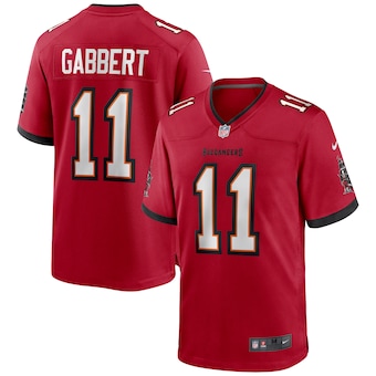 mens nike blaine gabbert red tampa bay buccaneers game jerse